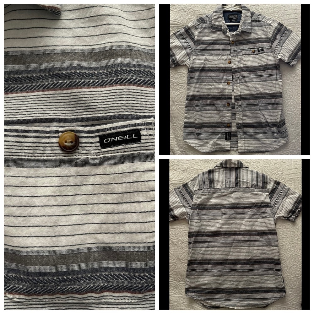 O'Neill Short Sleeve Button Up Shirt.
